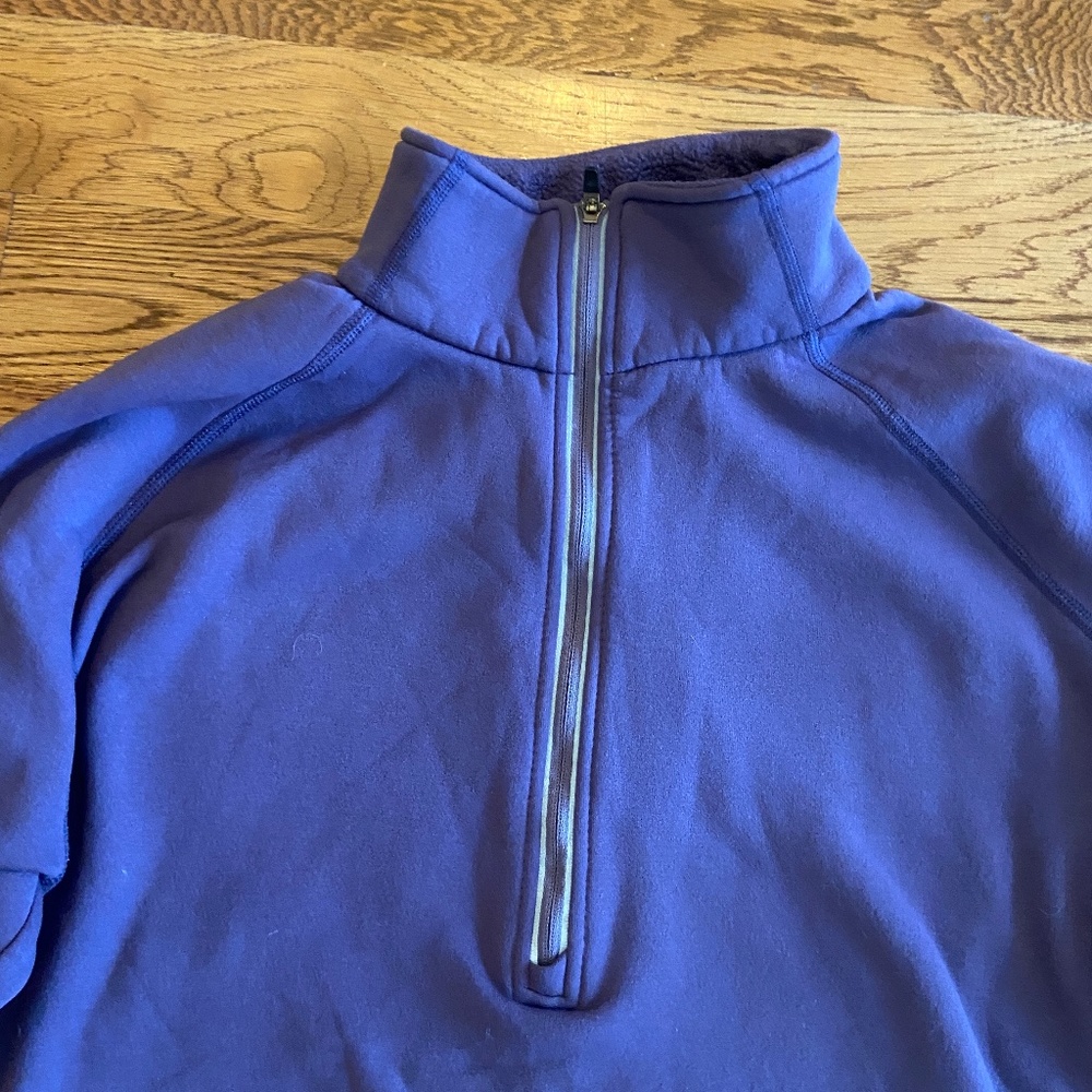 Rei fleece lined pullover